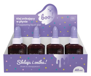 Klej znikaj w płynie do dek.40ml BOO 12s