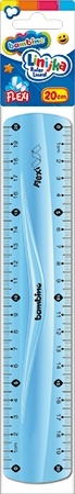 LINIJKA BAMBINO 20CM FLEXI