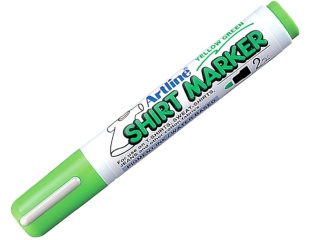 MARKER ARTLINE T-SHIRT JASNO ZIELONY