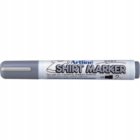 MARKER ARTLINE T-SHIRT SZARY