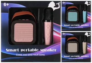 MIKROFON B/O GLOŚNIK USB 21X22X10 MIX3 MC