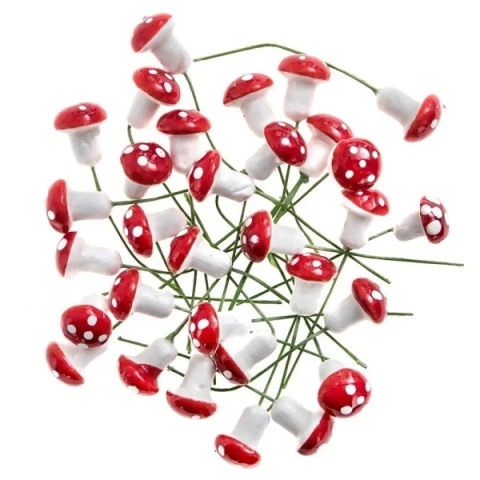 MUCHOMORKI NA DRUCIKU 30 SZT.