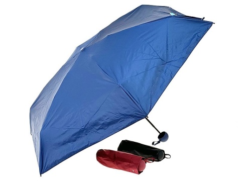 PARASOL SKŁADANY 50CM JEDNOKOLOROWY ADAR