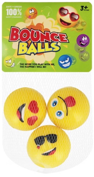 PIŁECZKI KAUCZUKOWE 4CM 3SZT 9X17 MC SIATKA