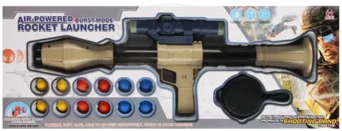PISTOLET NA PIŁKI GRANATNIK 68X25X9 MC