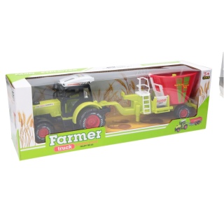 TRAKTOR +AKC MASZYNA ROLNICZA 45X15X12 MC