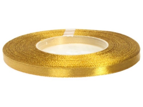 Wstążka 12mm/22m ZŁOTA 1szt(4)