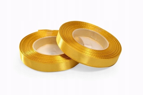 Wstążka 25mm/22m ZŁOTA 1szt(4)