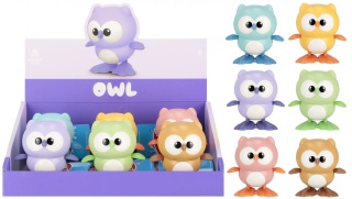 ZAB NAKR SOWA 9CM MIX6 MC DISP 6/288