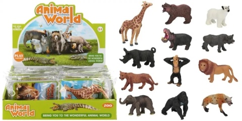 ZWIERZ DZIKIE 10X8 MC DISP 24/432/864