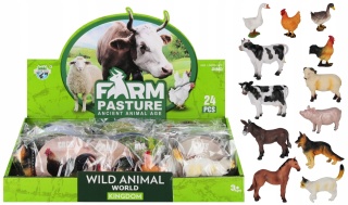 ZWIERZĘTA DOMOWE 7-15CM MIX MC FOL (24)