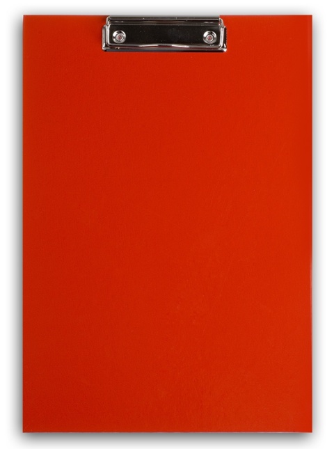 DESKA Z KLIPEM A4 CZERWONA PENMATE