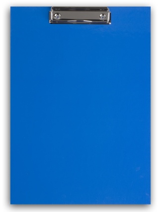 DESKA Z KLIPEM A4 NIEBIESKA PENMATE