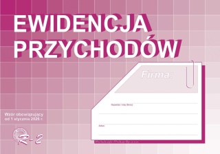 DRUK EWIDENCJA PRZYCHODU A4 R2 AKTUALNA