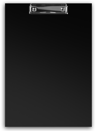 Deska z klipem A4 czarna Panmate