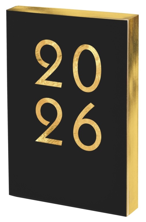 KALENDARZ KSIĄŻKOWY ART A5 DNS CZARNY 2026
