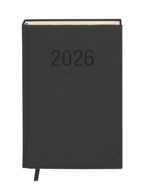 KALENDARZ KSIĄŻKOWY COLORFIX A5 DNS CZARNY 2026