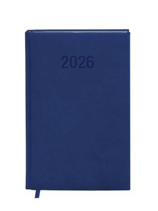 KALENDARZ KSIĄŻKOWY COLORFIX A6 TDW GRANATOWY 2026