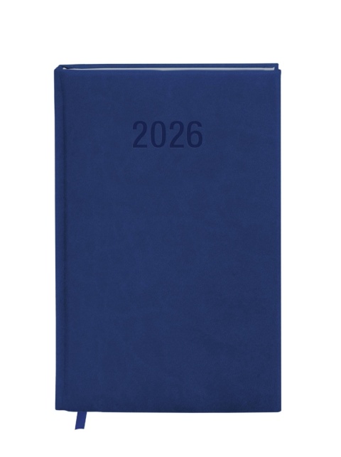 KALENDARZ KSIĄŻKOWY COLORFIX A6 TDW GRANATOWY 2026