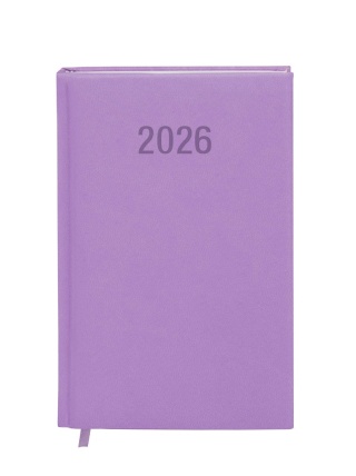 KALENDARZ KSIĄŻKOWY COLORFIX A6 TDW LILIOWY 2026