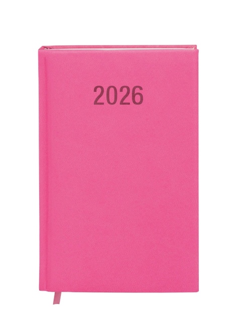 KALENDARZ KSIĄŻKOWY COLORFIX A6 TDW RÓŻOWY 2026