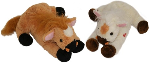 KOŃ PLUSZOWY Z GŁOSEM 2 KOL LEŻĄCY