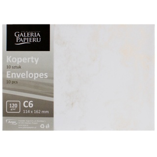 KOPERTA C6 HK ZLO MARMUR GAL PAP PB OP10SZT