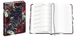 Kalendarz książk.B5 192 Metal.Savage 26