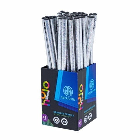 Ołówki z czarnego drewna HB ASTRAPEN HOLOmania - 4