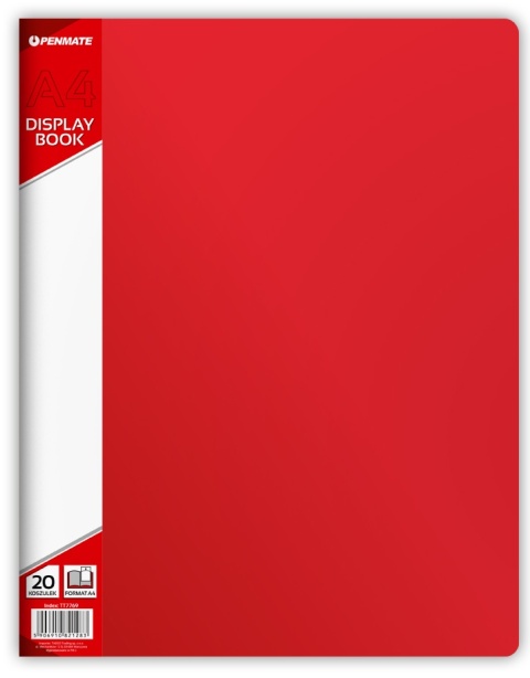Penmate Album ofertowy A4 PP-120, 20 koszulek cze