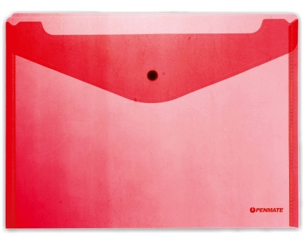 Penmate Koperta na zatrzask A5 PP-233 czerwona
