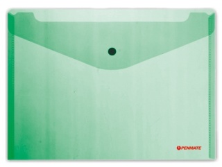 Penmate Koperta na zatrzask A5 PP-233 zielona