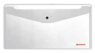 Penmate Koperta na zatrzask B6/DL PP-234 bezbarwn