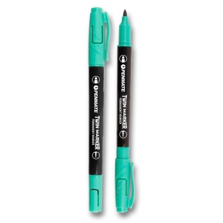 Penmate Marker Permanentny dwustronny zielony