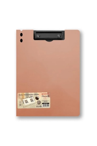 Penmate Morandi Deska z klipem i okładką A4 różo