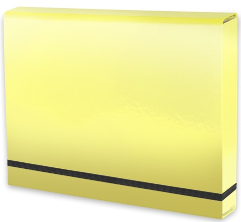 Penmate Teczka A4 Lux na gumkę Kolor zółcień jasna