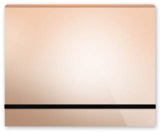 Penmate Teczka łamana A4 na gumkę Trend beż cielis