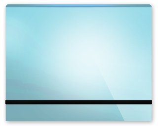 Penmate Teczka łamana A4 na gumkę Trend błękit lod