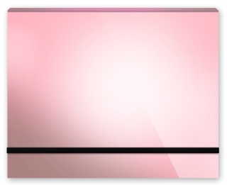 Penmate Teczka łamana A4 na gumkę Trend jasny róż