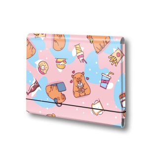 Penmate Teczka łamana A5 T0121 Kapibara Food folia