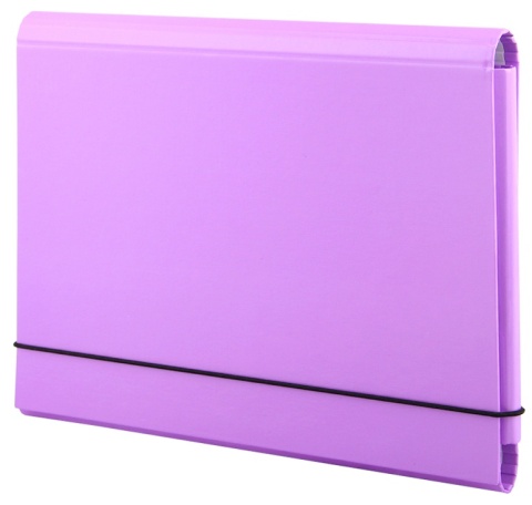 Penmate Teczka łamana A5 na gumkę Kolor wrzosowa