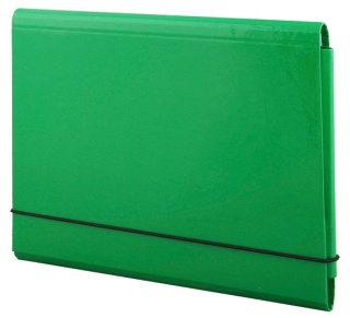 Penmate Teczka łamana A5 na gumkę Kolor zielona