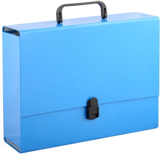 Penmate Teczka z rączką A4 10 cm Kolor niebieska