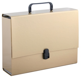 Penmate Teczka z rączką A4 10 cm Kolor złota