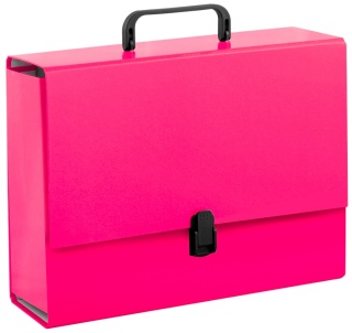 Penmate Teczka z rączką A4 10cm Kolor róż malinowy