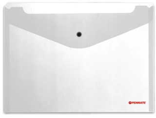 TECZKA KOPERTOWA A4 NA ZATRZASK PP-231 BEZBARWNA