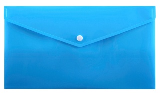 TECZKA KOPERTOWA B6/DL ZATRZASK PP-115 NIEBIESKA
