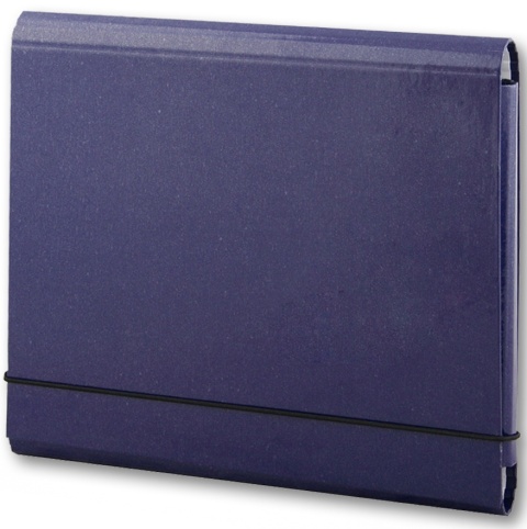 TECZKA ŁAMANA A4 Z GUMKĄ CIEMNONIEBIESKA PENMATE