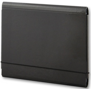 TECZKA ŁAMANA A4 Z GUMKĄ CZARNA PENMATE