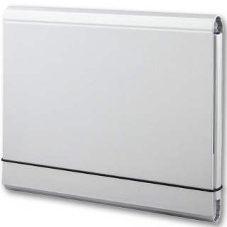 TECZKA ŁAMANA A4 Z GUMKĄ SREBRNA PENMATE